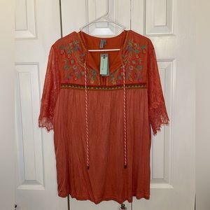 NWT Plus Size Anthropologie shirt